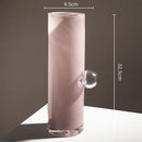 GobekUsa Glass Vase Geometric Sphere Fruit Bowl Storage Container for Flowers and Accessories