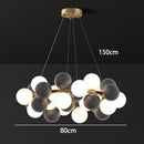 GobekUsa LED Pendant Chandeliers for Modern Home Decor, Indoor Living Room Dining Room Lighting