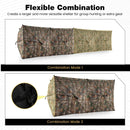 See-Through Hunting Blind Panel with Dog Door Pop up Waterflow Blind for 1-3 People by LJGDeals
