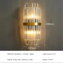 GobekUsa Crystal LED Wall Lamps: Elegant Gold Wall Sconce Lights for Luxury Home Decor