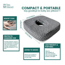 GobekUsa Ear Guard Pillow: Side Sleeper's Solution for CNH, O-Shaped Support Pillow