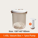 GobekUsa Fresh-Keeping Vacuum Canister: Large Capacity Food Organizer.