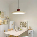 Nordic Cream Flying Saucer Acrylic Pendant Light
