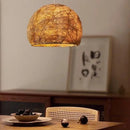 GobekUsa Handmade Rattan Bamboo Pendant Lamp for Creative Living Room Lighting