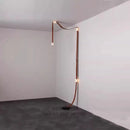 GobekUsa Designer Belt Marble Pendant Lights: Luxury Dimmable Fixture for Villa Duplex