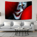 GobekUsa Halloween Psychedelic Tapestry Curtains for Horror Movie Home Decoration