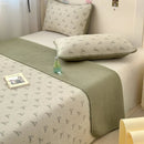 GobekUsa Double-Sided Cotton Bed Cover Quilted Tatami Mat, Soft & Anti-Slip Mattress