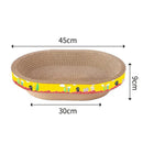 GobekUsa Cat Scratch Lounge Bed & Training Toy - Cat Scratcher Board for Sharpening Nails