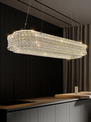 GobekUsa K9 Crystal Luxury Chandelier for Restaurant Bar Hotel LED Lamps