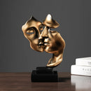 GobekUsa Abstract Face Sculpture Ornament for Home Decor and Wedding Gift