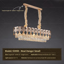 GobekUsa Crystal Chandelier: Modern Luxury for Living Room, Bedroom, Dining Room
