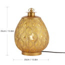 GobekUsa Gourd Candle Holder: European Retro Light Luxury Table Decor Ornament