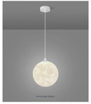 GobekUsa LED Moon Planet Ceiling Chandelier for Home Decor