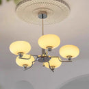 GobekUsa Bauhaus Glass Pendant Chandelier for Bedroom Living Room Dining Ceiling Lamp