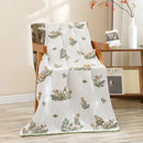 GobekUsa Cat Bath Towel - 100% Cotton Four-layer Gauze 75*160 CM - High Quality for Adults