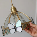 GobekUsa Butterfly Glass LED Wall Lights - Modern Nordic Style Bedside Lamp