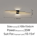 GobekUsa LED Wall Lamp: Modern Long Strip Design for Aisle, Bedroom, Closets - Indoor Sconces Lighting