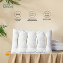 GobekUsa Double Layer Fiber Pillow: Soft & Fluffy Hotel Adult Neck Pillow for All Sleepers