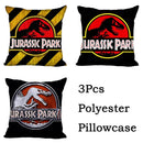 GobekUsa Jurassic Park Dinosaur Pillowcase Cover for Living Room Sofa and Chair