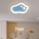 GobekUsa Kids Room Ceiling Lights Pink Blue Modern Children's Lamp for Home Decor