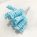 GobekUsa Blue Flower Stamen Berries Bundle for DIY Wedding Cake Decor
