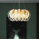 GobekUsa Crystal Chandelier: Luxury Living Room and Bedroom Pendant Light Fixture
