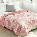 GobekUsa Japanese Cotton Gauze Flower Blanket: Soft and Breathable Summer Throw