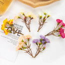 GobekUsa Artificial Flowers: Christmas Decor, Home Wedding Bouquet, Scrapbooking Bouquets