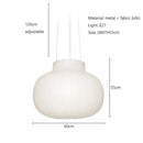 GobekUsa LED Chandelier: Modern Pendant Light for Living Dining Kitchen Bedroom