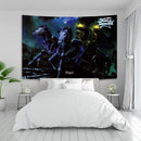 GobekUsa Boho Hippie King Diamonds Tapestry for Aesthetic Room Decoration and Upholstery