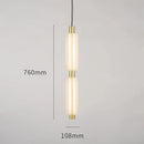 GobekUsa Acrylic Minimalist Pendant Lights | Contemporary LED Bedside Lamp for Restaurant and Industrial Decor
