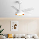 GobekUsa 5-Blade Ceiling Fan with Remote Control & LED Light - Silent Motor