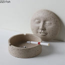 GobekUsa Human Face Character Ashtray Office Desk Decoration Weed Smoking Accessories Gift