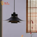 "GobekUsa Modern Flying Saucer Pendant Light - French Atmosphere Horn Hanging Lamp"