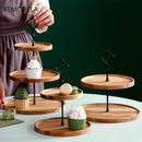 GobekUsa Double-Layer/Three-Layer Dried Fruit Tray - Elegant Serving Dish for Desserts and Snacks