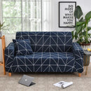 GobekUsa Colorful Block Sofa Covers: Stretchy Loveseat Sectionals, Couch, Chair Slipcover