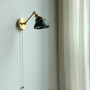 GobekUsa Clear Glass LED Wall Sconce Rotate Up Down, Perfect for Dining Room, Bathroom