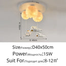 GobekUsa Astronaut Globe Ceiling Light for Kids Room - 18cm/20cm/25cm