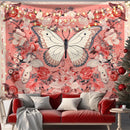 GobekUsa Butterfly Series Background Cloth for Home Decoration Living Room and Bedroom