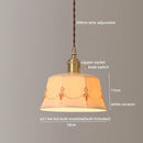 GobekUsa Ceramic LED Pendant Lights: Japanese Style for Living Room, Bedroom, Dining Room