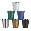GobekUsa Double Walled Espresso Cups, Insulated Coffee Tumbler, Unbreakable Stainless Steel Cup
