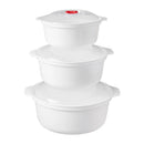 GobekUsa Kitchen Microwave Steamer Pot for Soup Dumplings and Rice