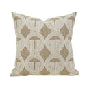 GobekUsa Geometric Jacquard Cushion Cover | Modern Light Luxury Pillowcase | Decorative Home Accent
