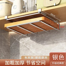 GobekUsa Kitchen Rack: Cupboard Paper Towel Rags Hanger with Hooks