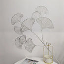 GobekUsa Ginkgo Leaf Branch Artificial Flowers Home Decor