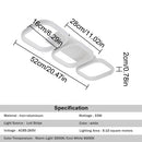 GobekUsa Acrylic LED Ceiling Lamp: Modern Nordic Chandelier for Living Dining Room & Aisle