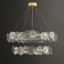 GobekUsa LED Flower Design Ceiling Chandelier for Modern Living Room Bedroom Dining Area
