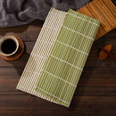 GobekUsa Bamboo Sushi Rolling Mat Set for DIY Onigiri & Japanese Sushi Making