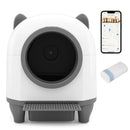 Self-Cleaning Litter Box with App Control for Multi-Cat Homes by LJGDeals