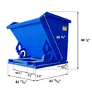 Greatbear Self Dumping Hopper - 1 Cubic Yard by Chery Industrial